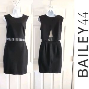 Baile 44 Black Sleeveless Women's Mini Dress. Size S. 🆕